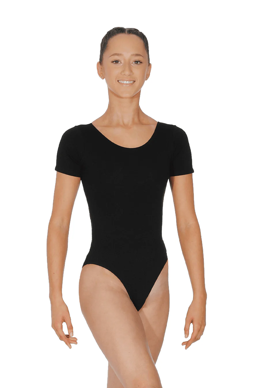 Cotton Short Sleeved Leotard